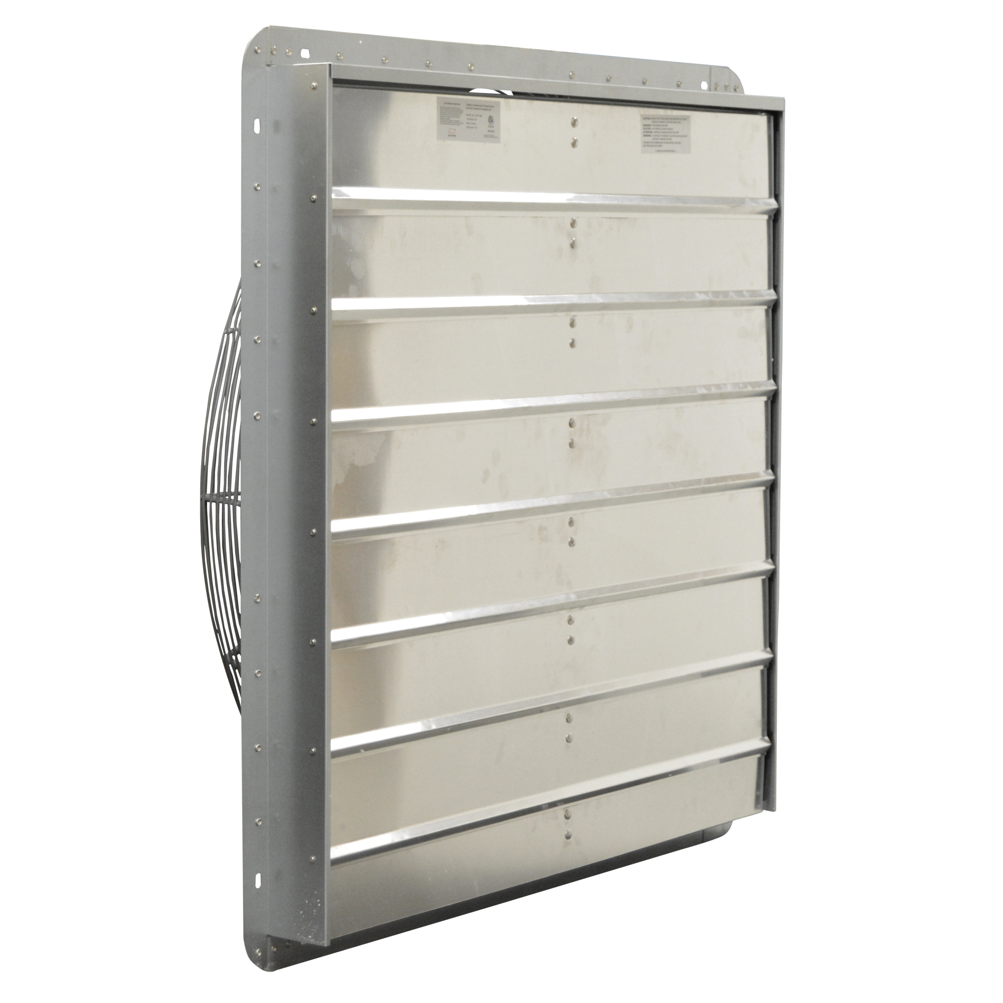Canarm Galvanized Shutter Fan, 30in., Model# GSF2-30B